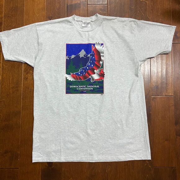 Lifewear Democratic National Convention 2008 Denver Gray T-Shirt Men's Size XXL - Picture 3 of 8